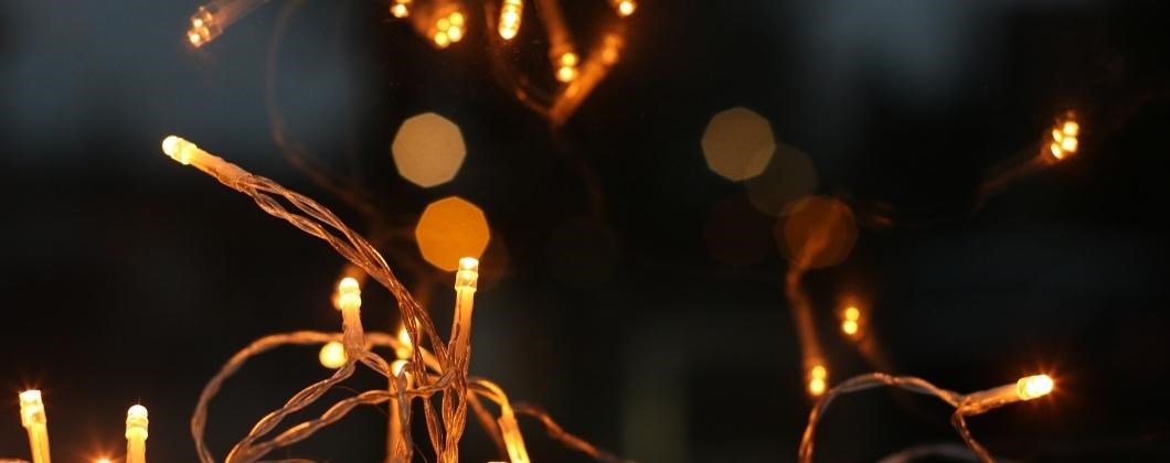 Sustainable Christmas lights 