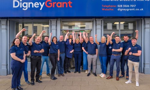 the team at digney grant celebrate their reopening to the public